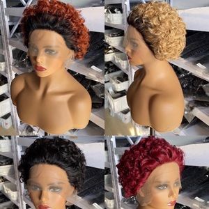 Virgin human short wig for sale